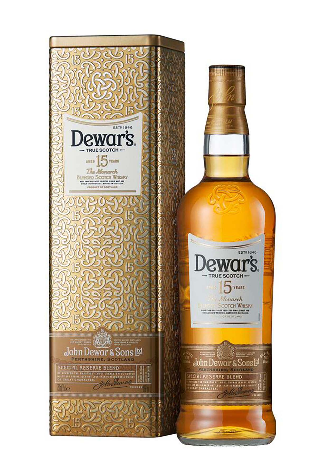 Buy Dewar's 12 YO Deluxe Scotch Whisky at Best Prices on Mumbai Duty